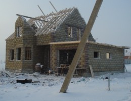Зимние строительство домов
