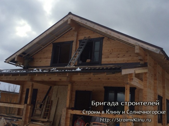Подшивка крыши в Солнечногорске