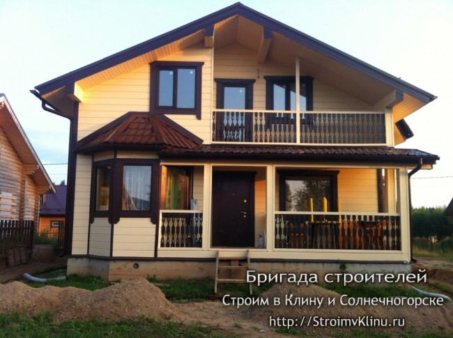 Строительство дома в Новорижских ключах