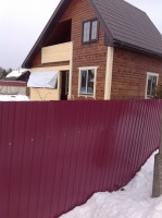 Монтаж терассной и балконной перегородки